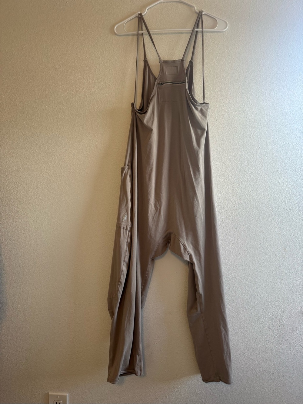 FP Movement by Free People Taupe Strappy Jumpsuit - Picture 2 of 3